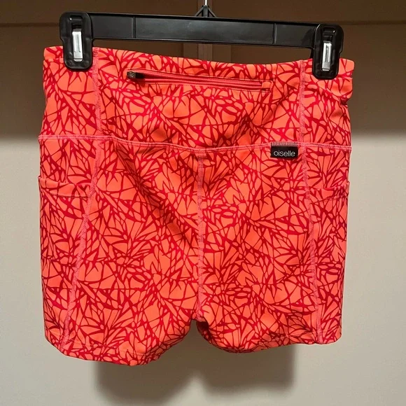 Oiselle Apenglow Monarch Pocketo 4” Shorts - Picture 4 of 6